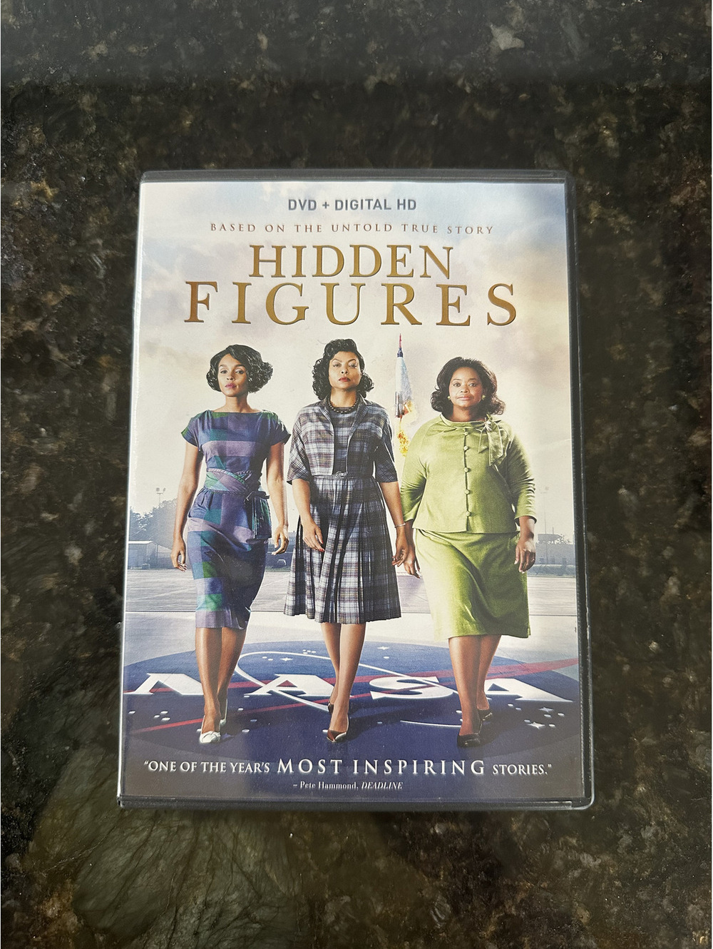 Hidden Figures DVD + Digital HD Movie